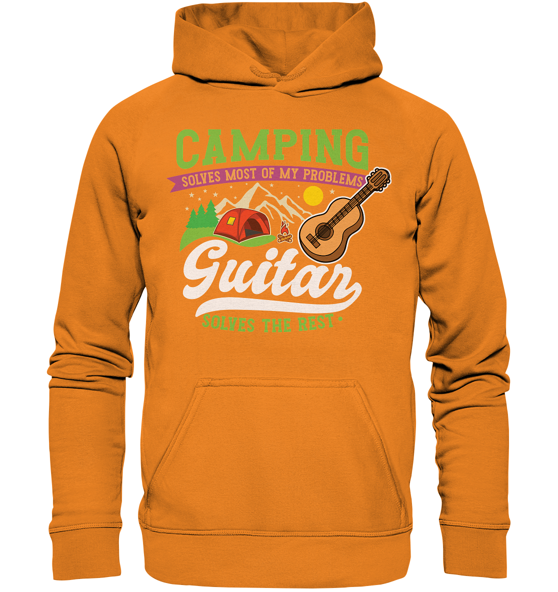 Camping & Guitar | Unisex Hoodie