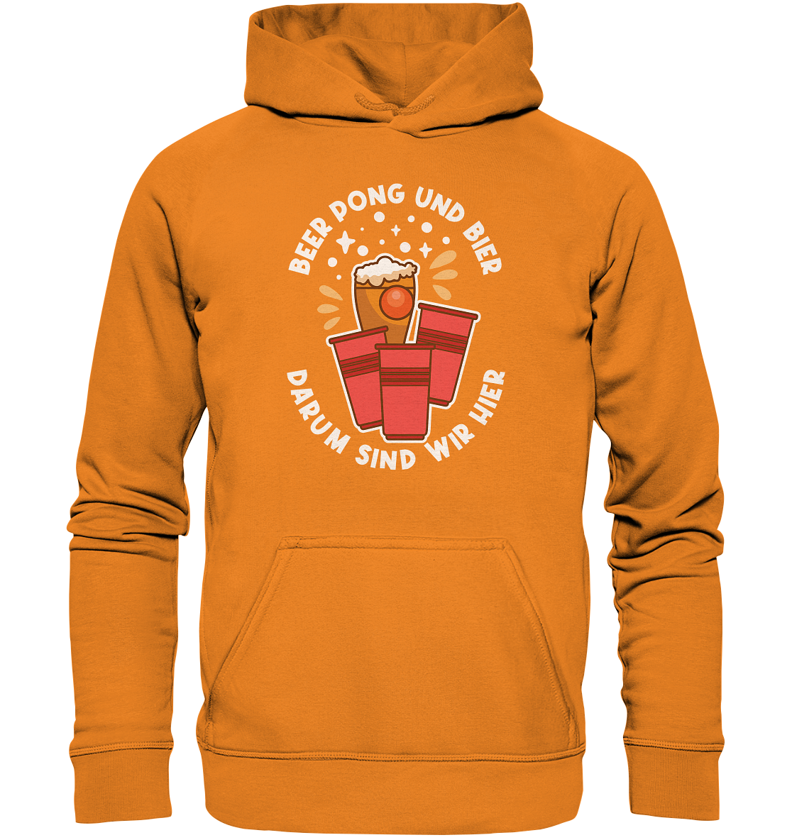 Beer Pong & Bier | Unisex Hoodie