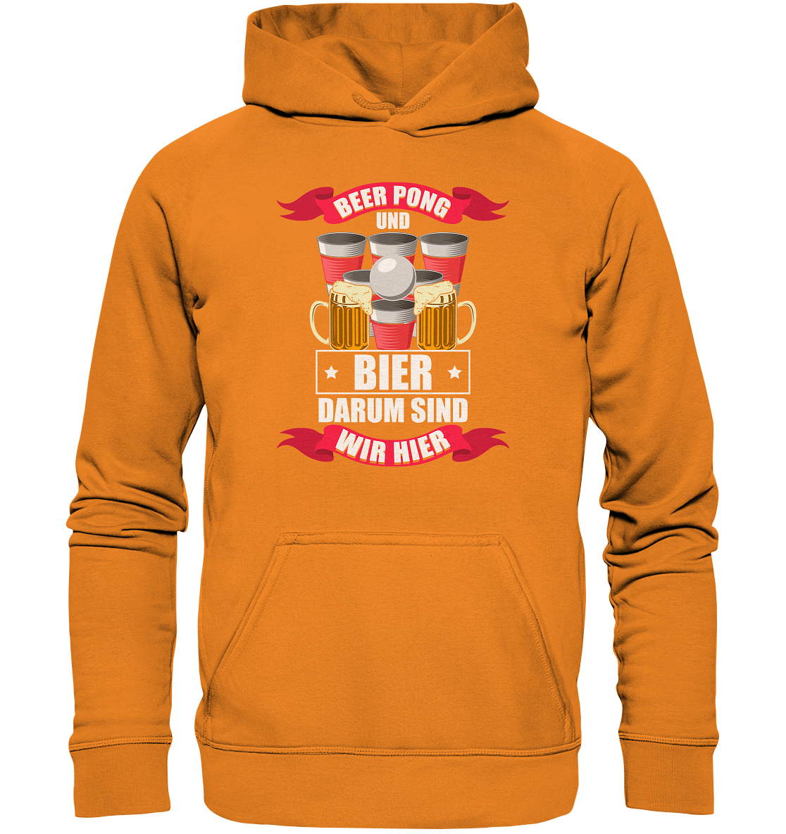 Beer Pong & Bier | Unisex Hoodie