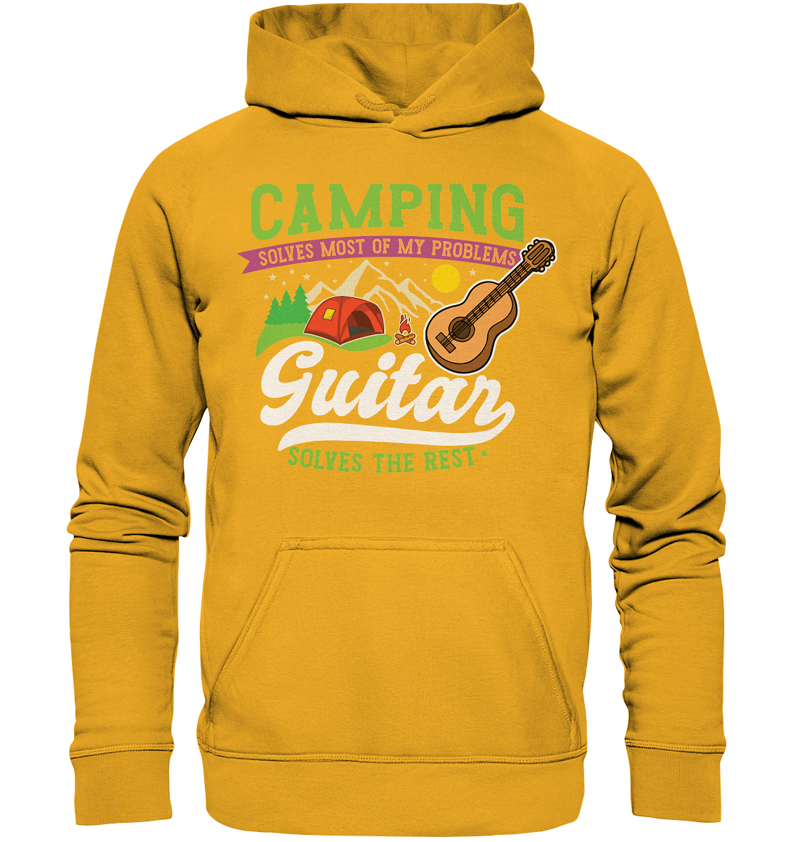 Camping & Guitar | Unisex Hoodie