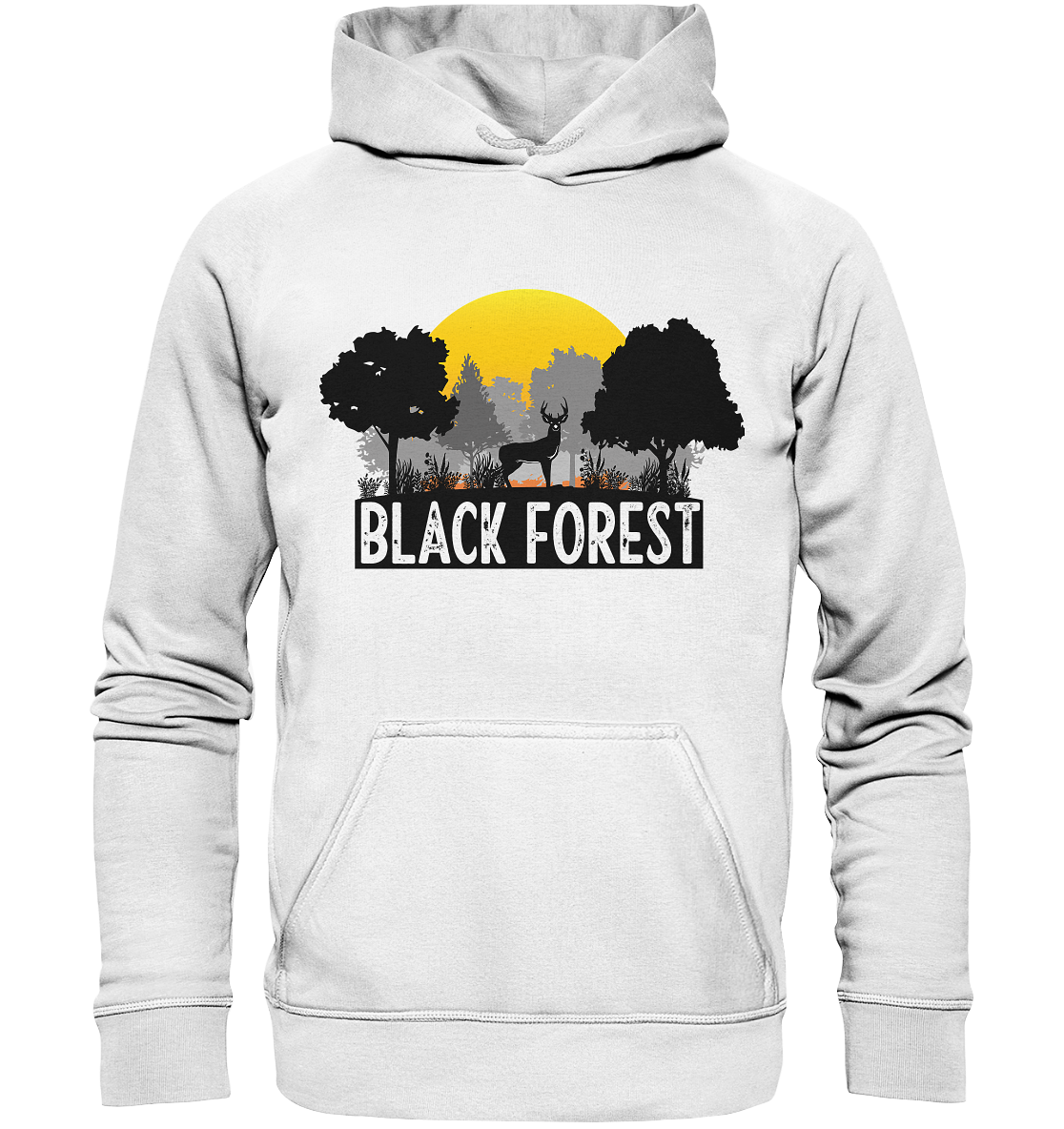 Black Forest Sonnenuntergang | Organic Hoodie