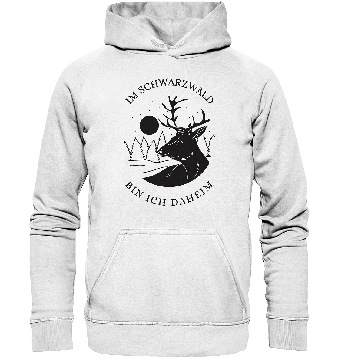 Schwarzwald Hirsch | Organic Hoodie