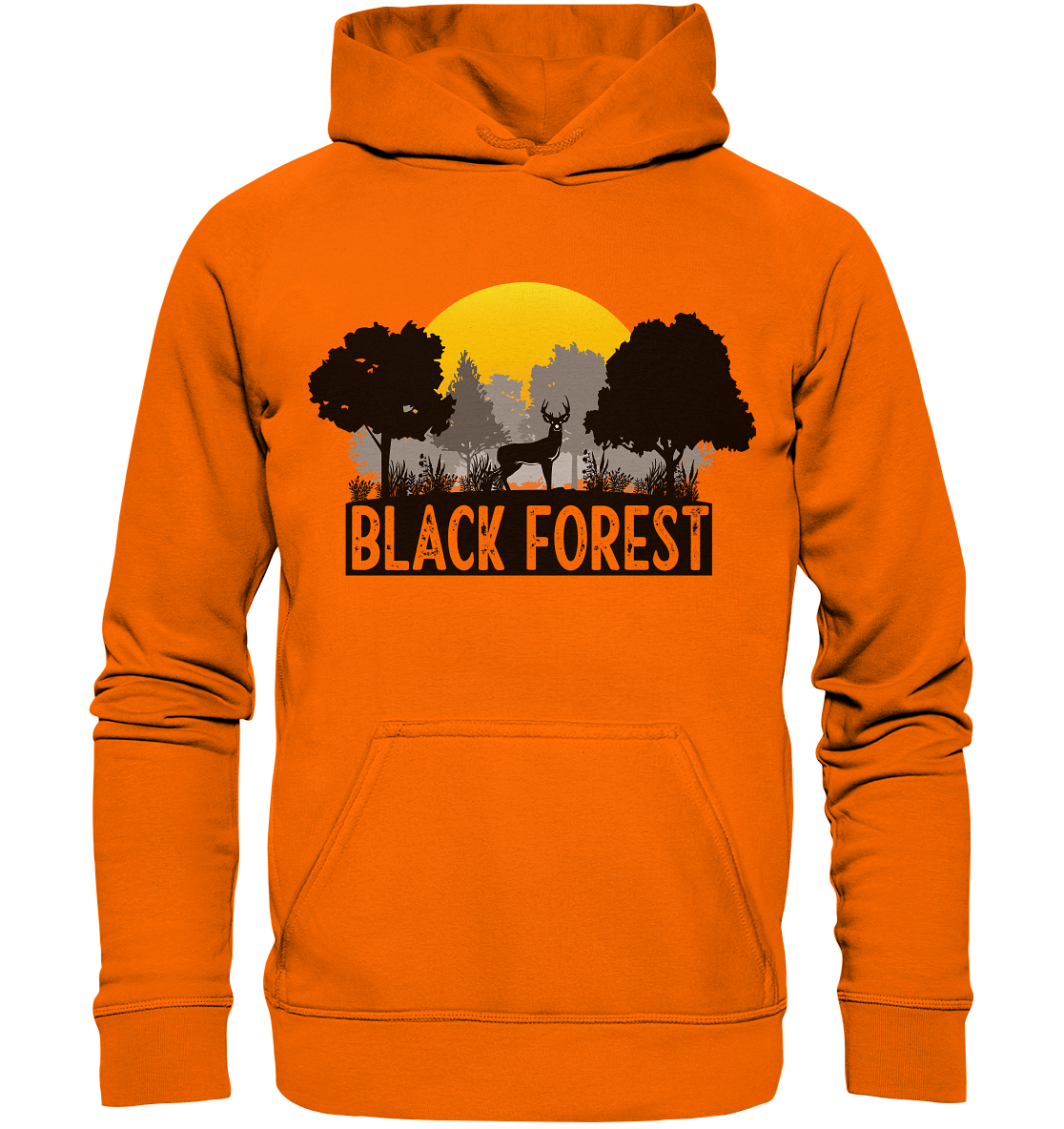 Black Forest Sunset | Unisex Hoodie - Basic Unisex Hoodie