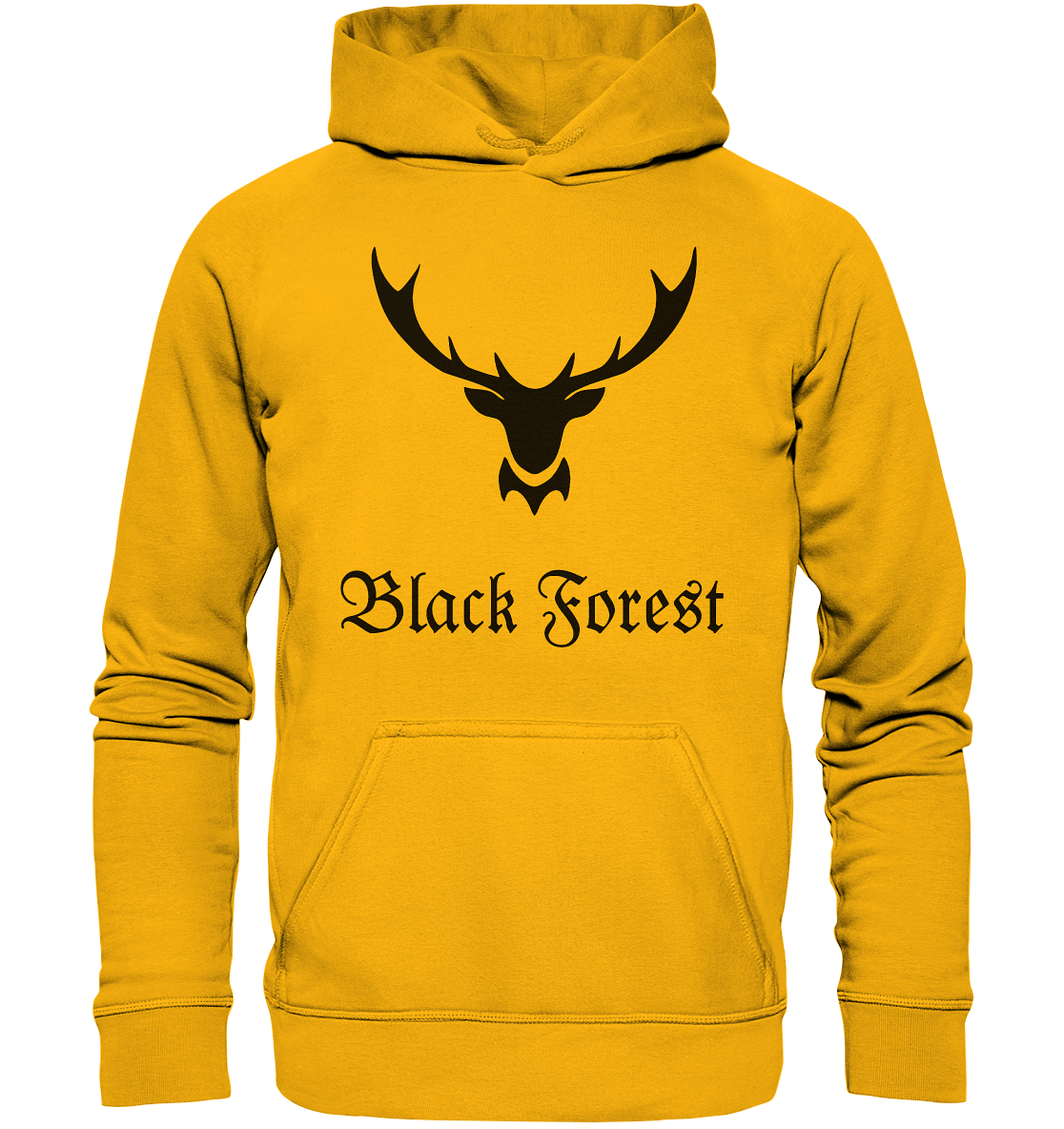 Black Forest Hirschgeweih | Unisex Hoodie - Basic Unisex Hoodie