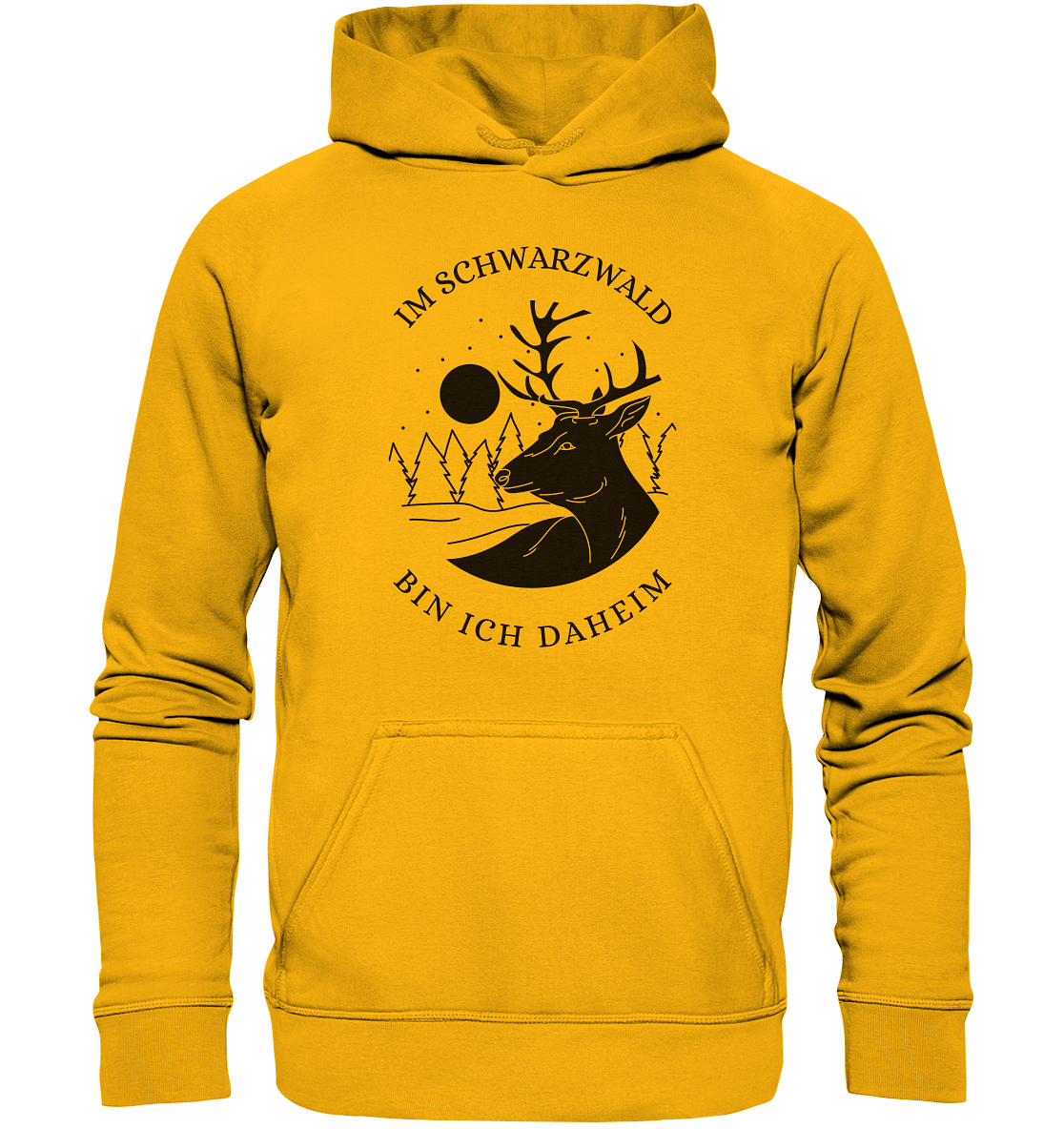 Schwarzwald Hirsch | Organic Hoodie