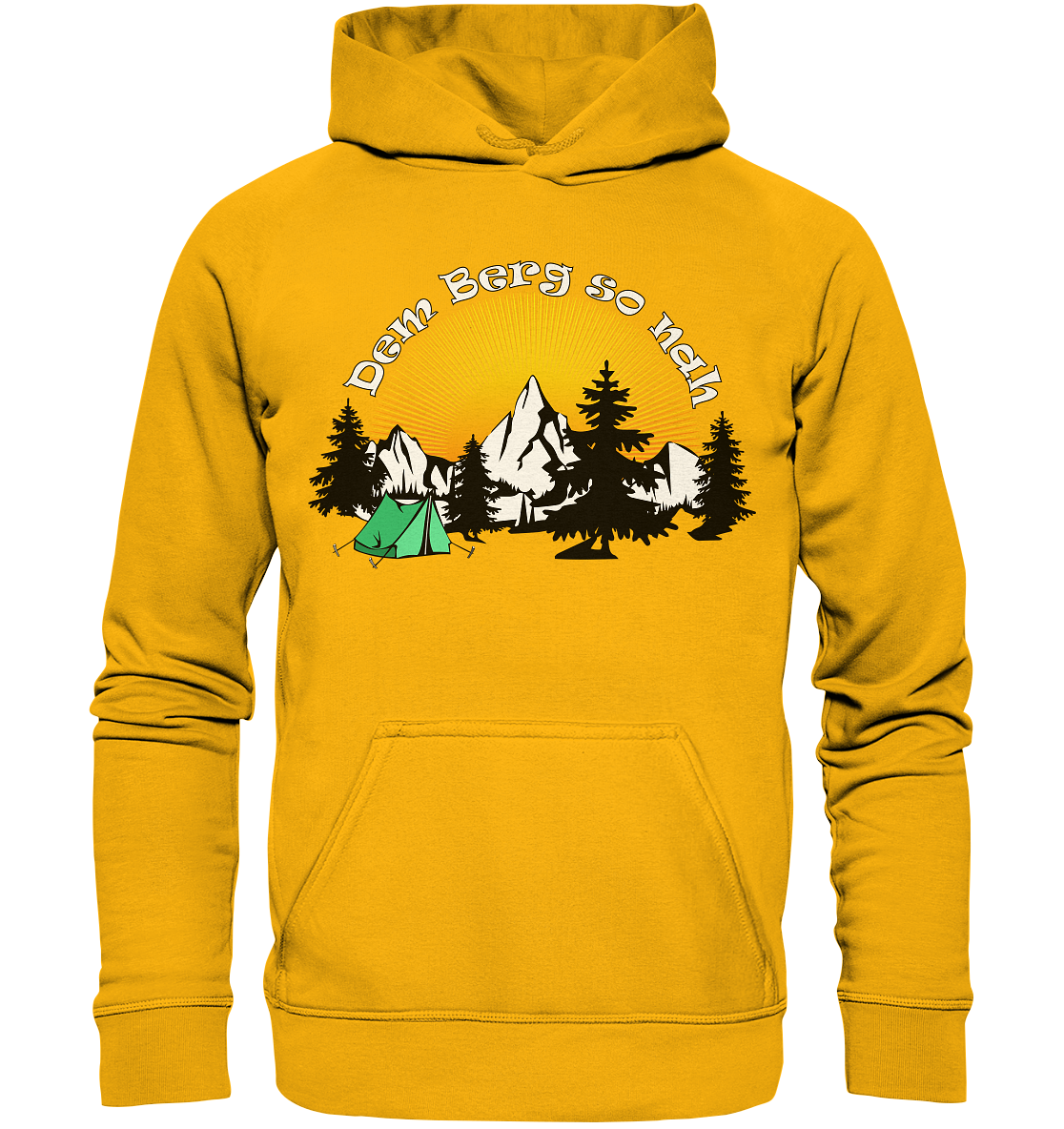 Dem Berg so nah | Organic Hoodie