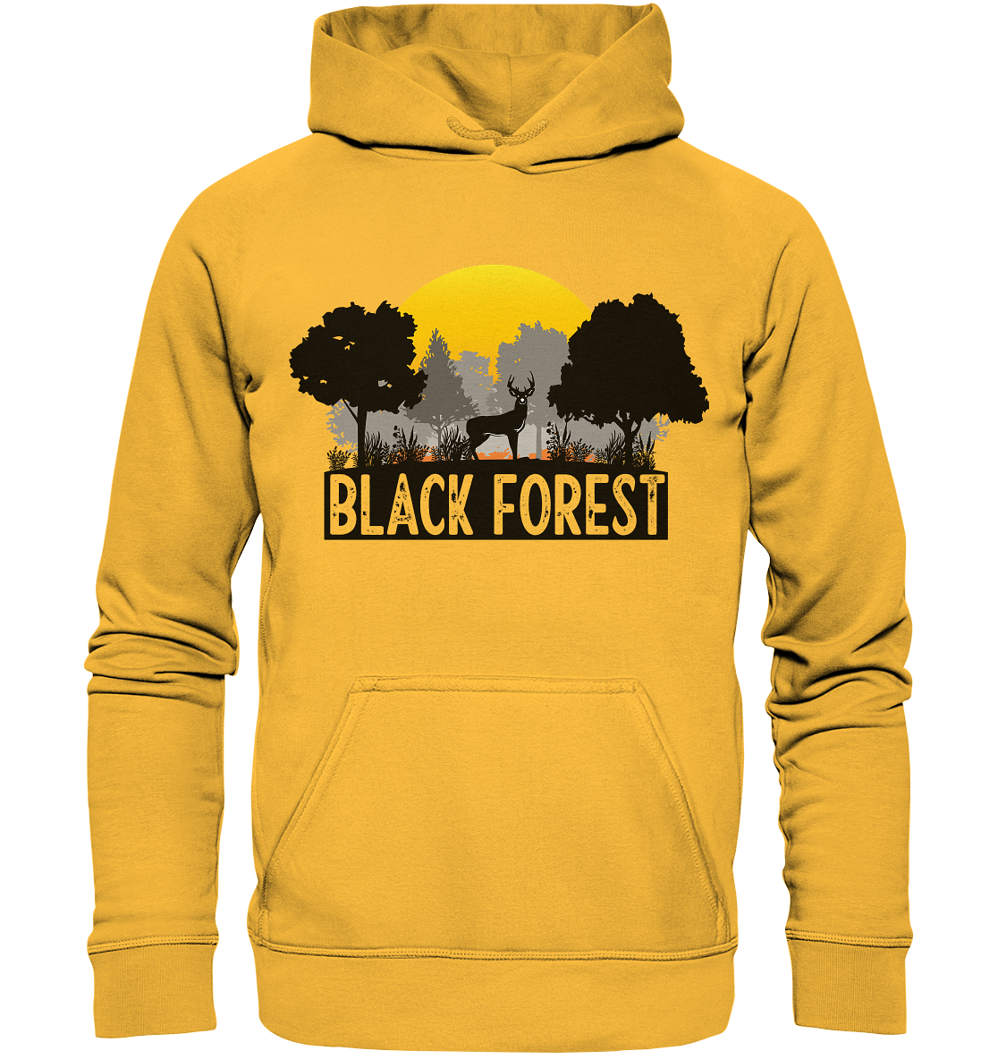 Black Forest Sunset | Unisex Hoodie - Basic Unisex Hoodie