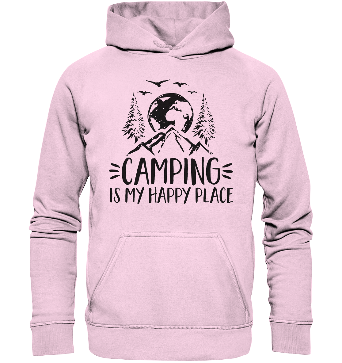 Camping Is My Happy Place | Unisex Hoodie