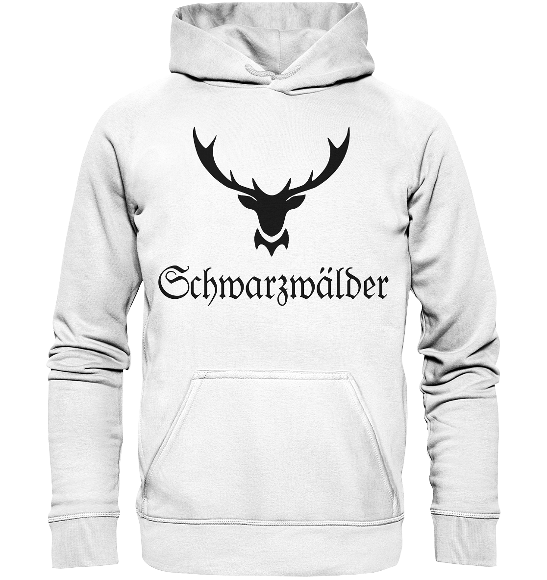 Schwarzwälder Hirschgeweih | Organic Hoodie