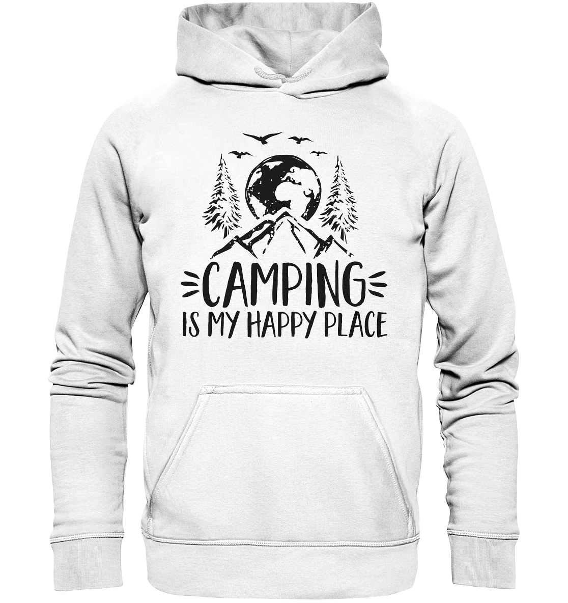 Camping Is My Happy Place | Unisex Hoodie