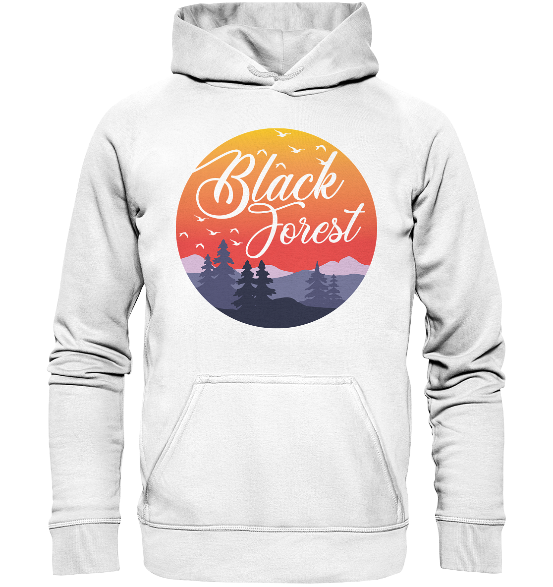 Black Forest Sunset | Organic Hoodie