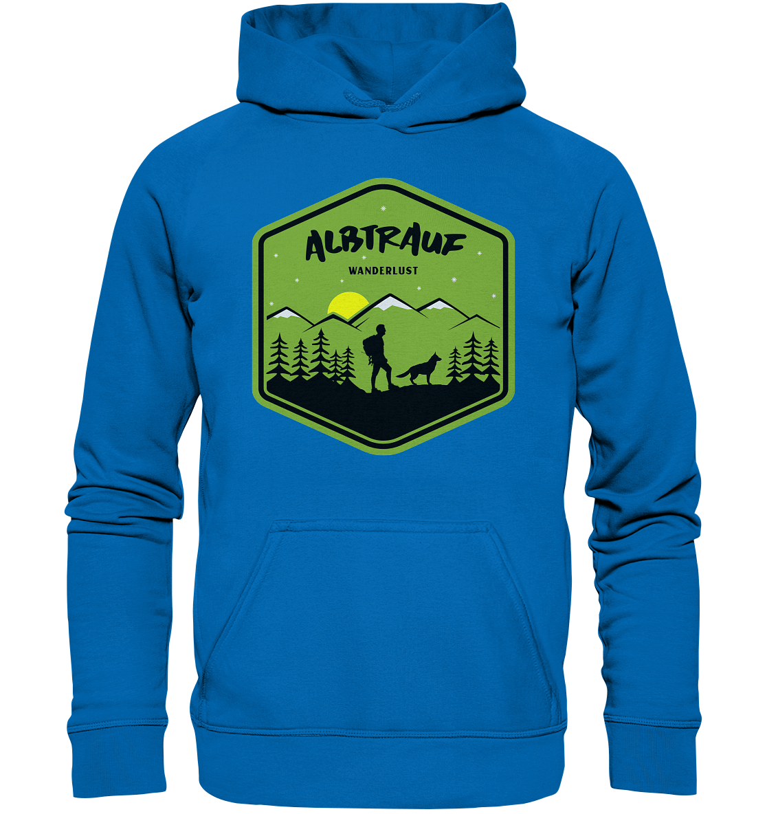 Albtrauf Wanderlust | Organic Hoodie 3XL-5XL