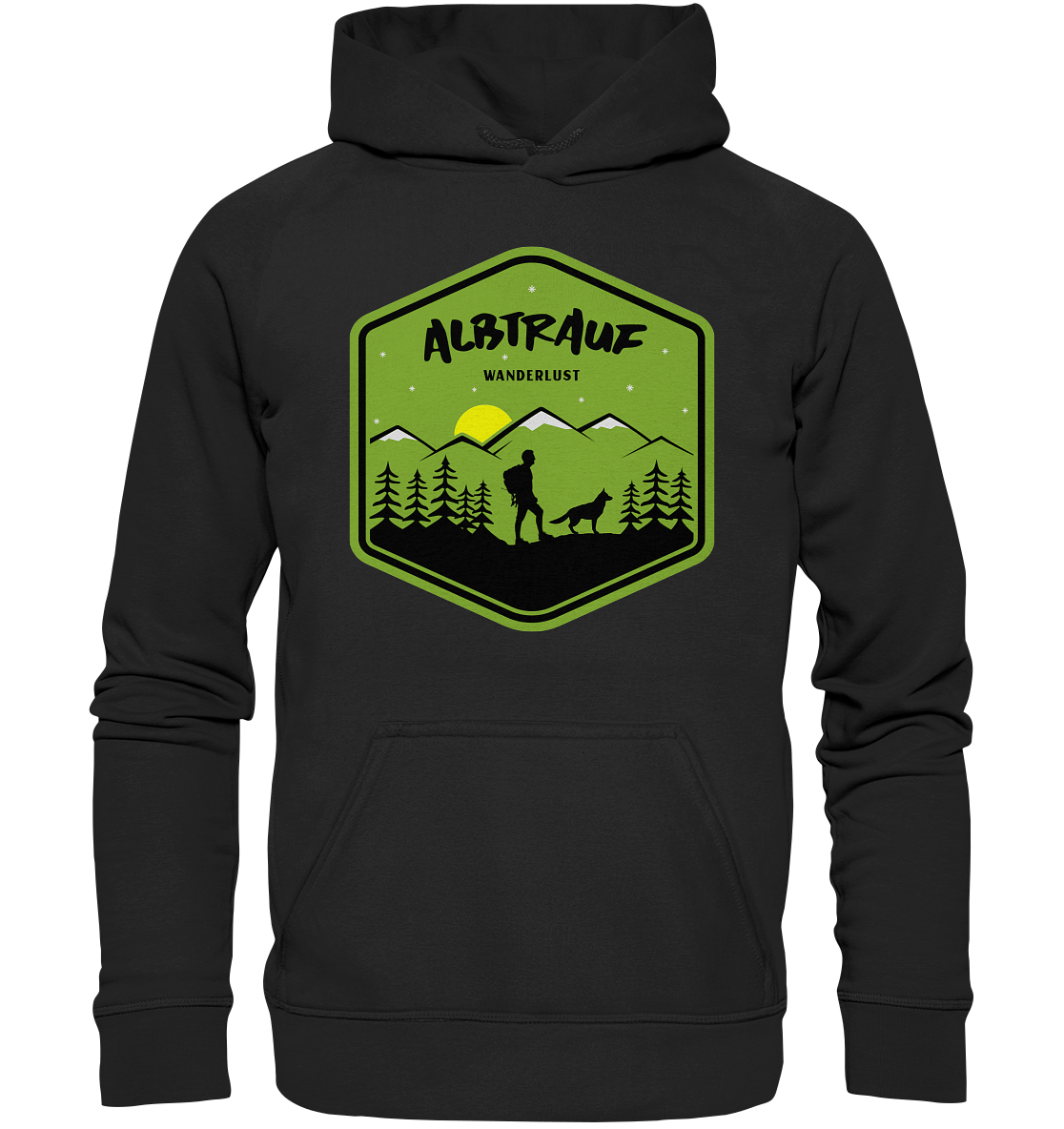 Albtrauf Wanderlust | Organic Hoodie 3XL-5XL