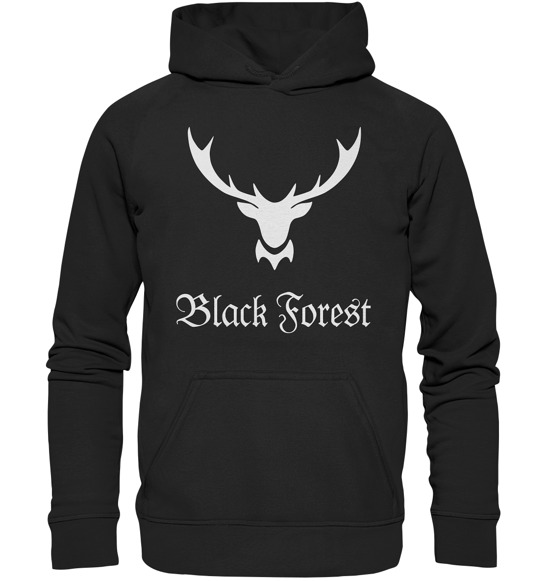 Black Forest Hirschgeweih | Unisex Hoodie 3XL-5XL