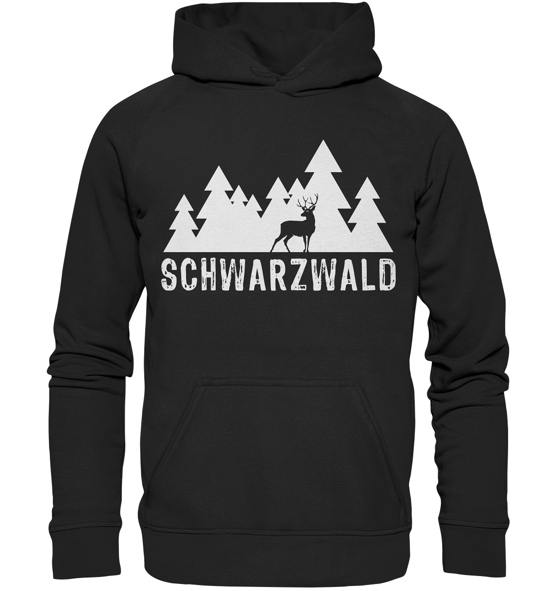 Schwarzwald Hirsch | Unisex Hoodie 3XL-5XL