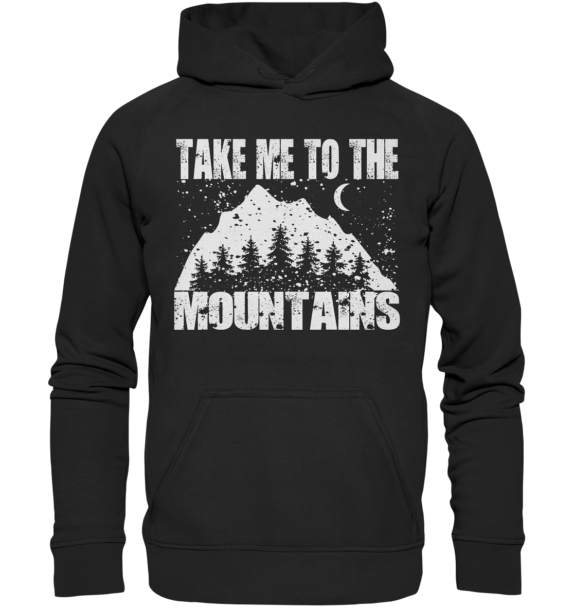 Take Me To The Mountains | Organic Hoodie 3XL-5XL