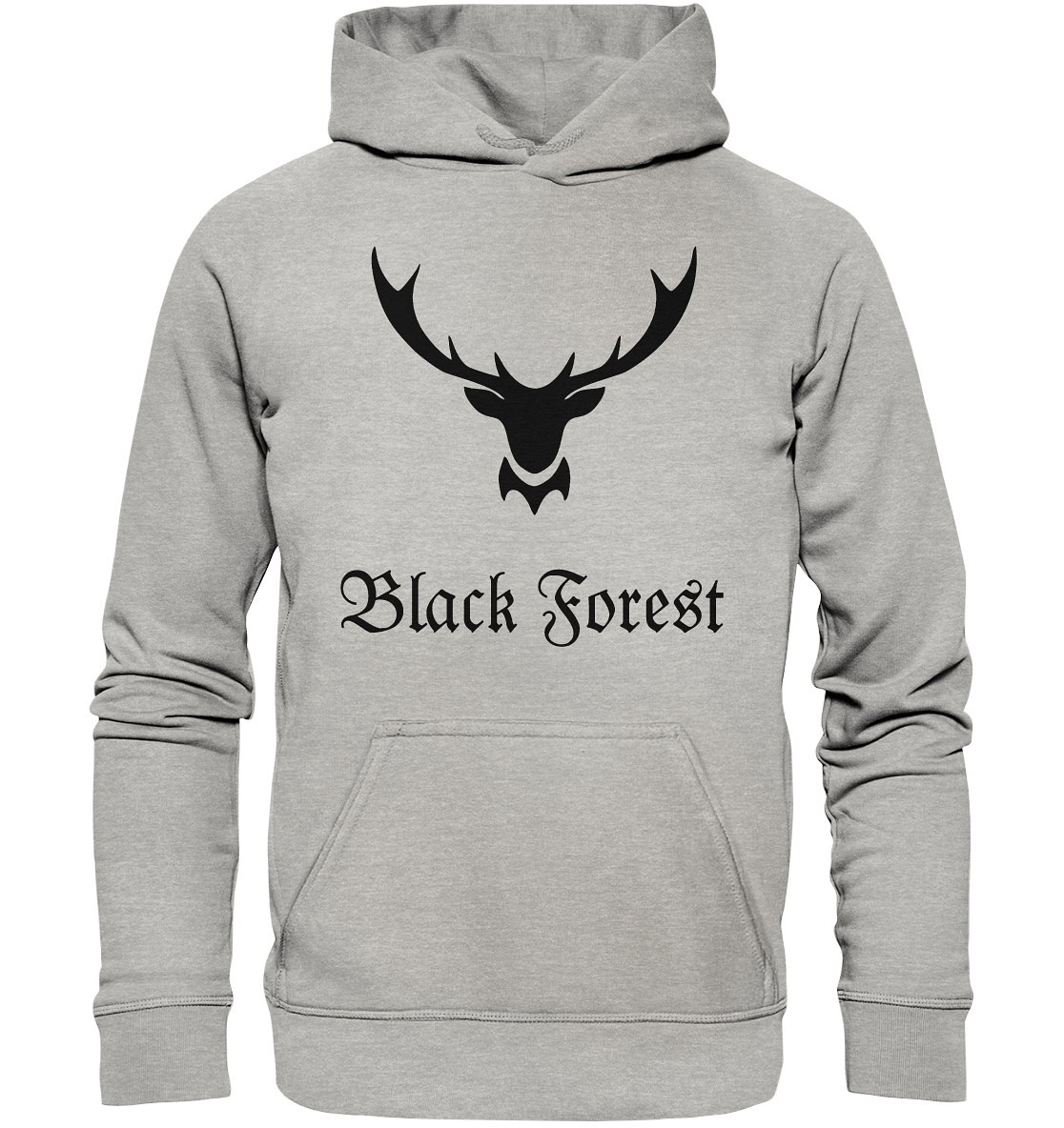 Black Forest Hirschgeweih | Unisex Hoodie 3XL-5XL - Basic Unisex Hoodie XL