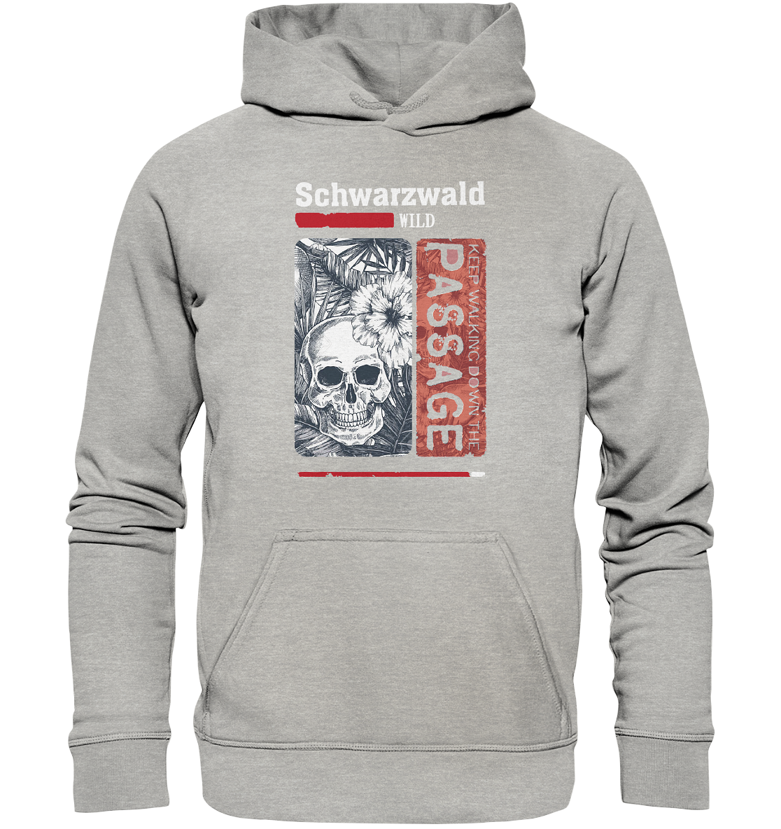 Schwarzwald Wild Passage Skull | Unisex Hoodie 3XL-5XL