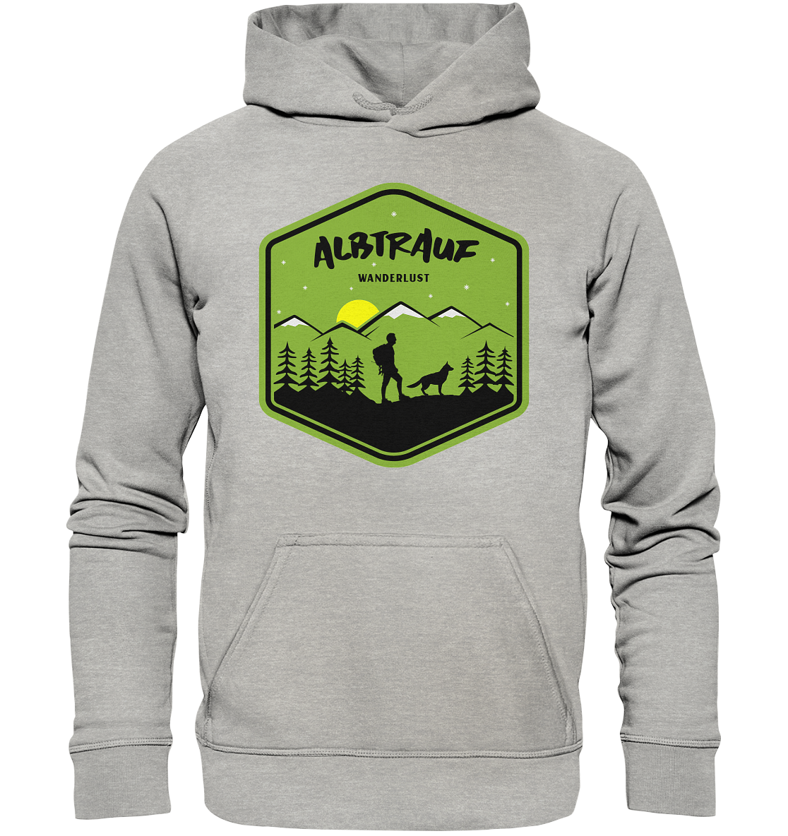 Albtrauf Wanderlust | Organic Hoodie 3XL-5XL