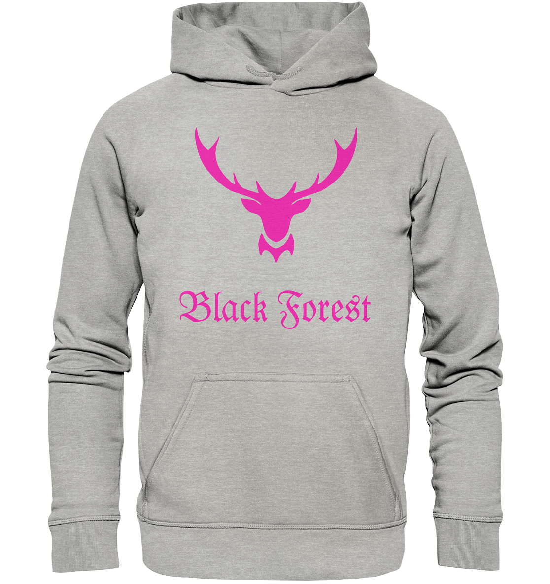 Black Forest Hirschgeweih | Unisex Hoodie 3XL-5XL