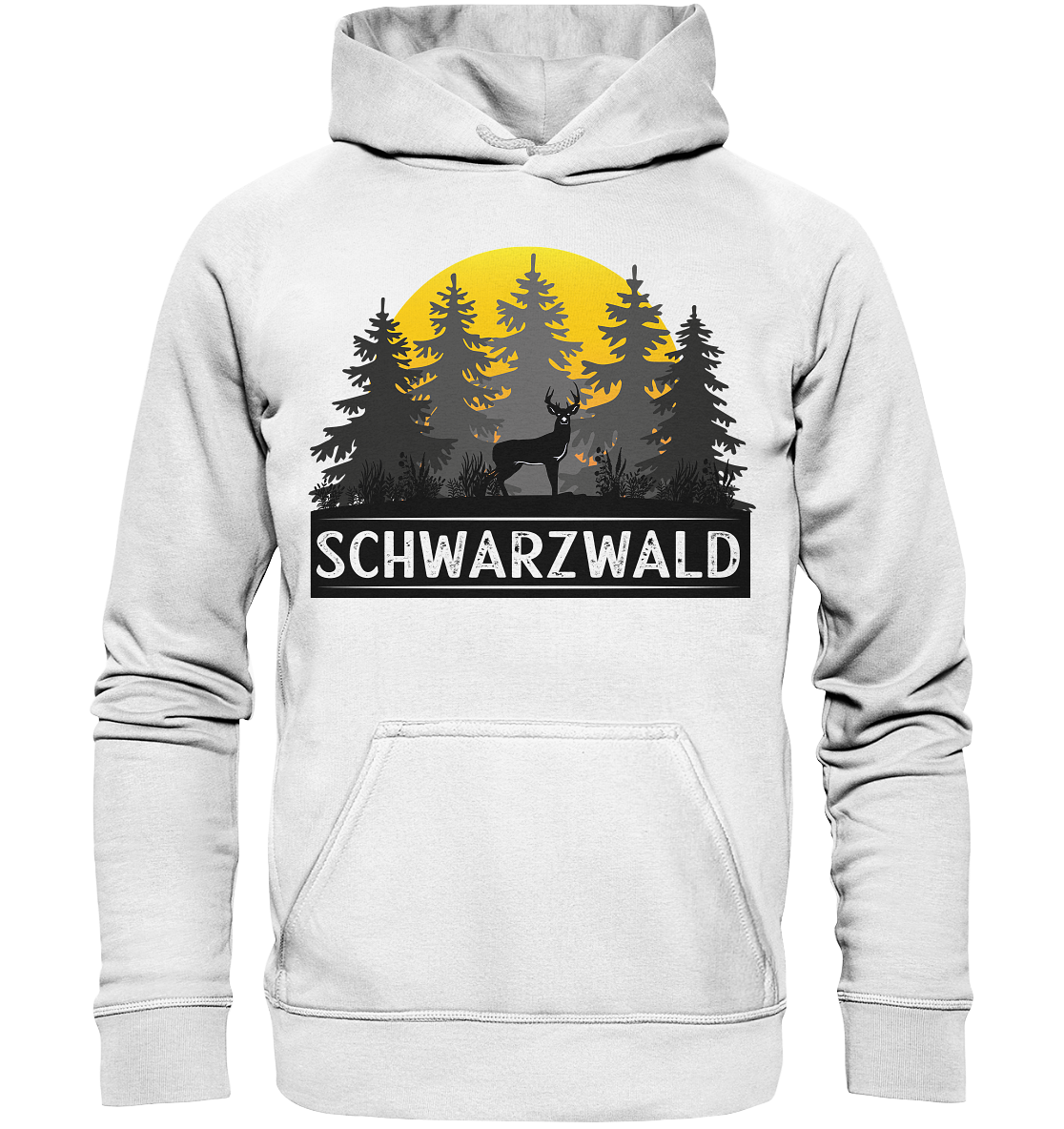 Schwarzwald Sonnenuntergang | Unisex Hoodie 3XL-5XL