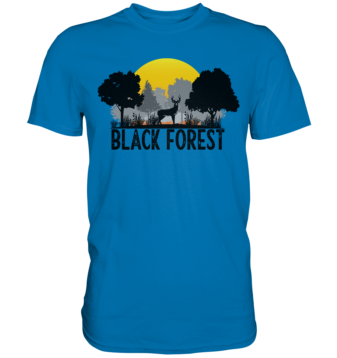 Black Forest Sonnenuntergang | Organic T-Shirt