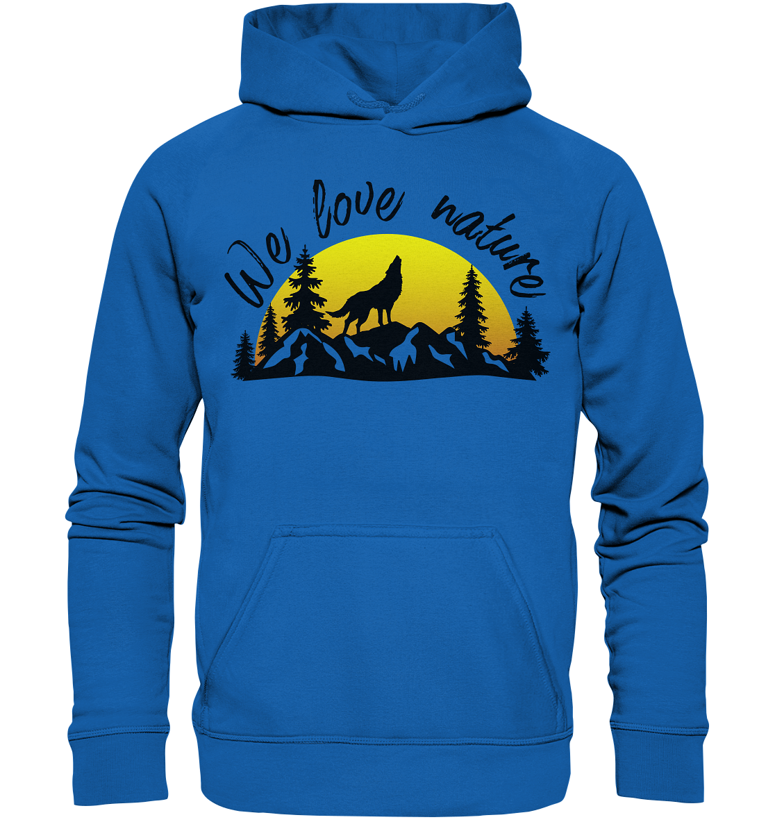 We Love Nature | Organic Kinder Hoodie