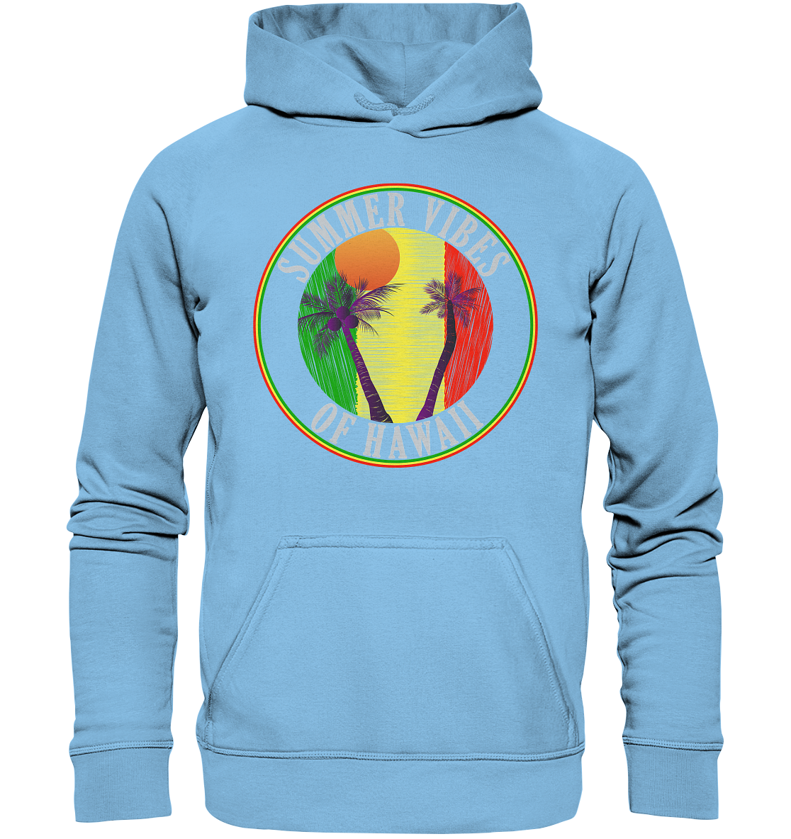 Summer Vibes of Hawaii | Organic Kinder Hoodie