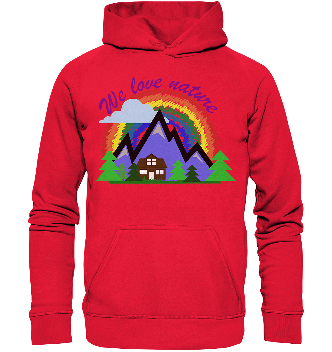 We Love Nature | Organic Kinder Hoodie