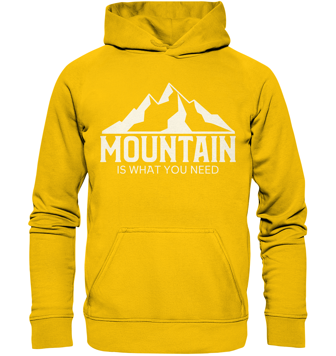 Mountain Is What You Need | Organic Kinder Hoodie