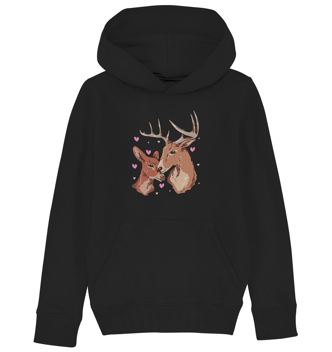 Hirschliebe | - Kids Organic Hoodie