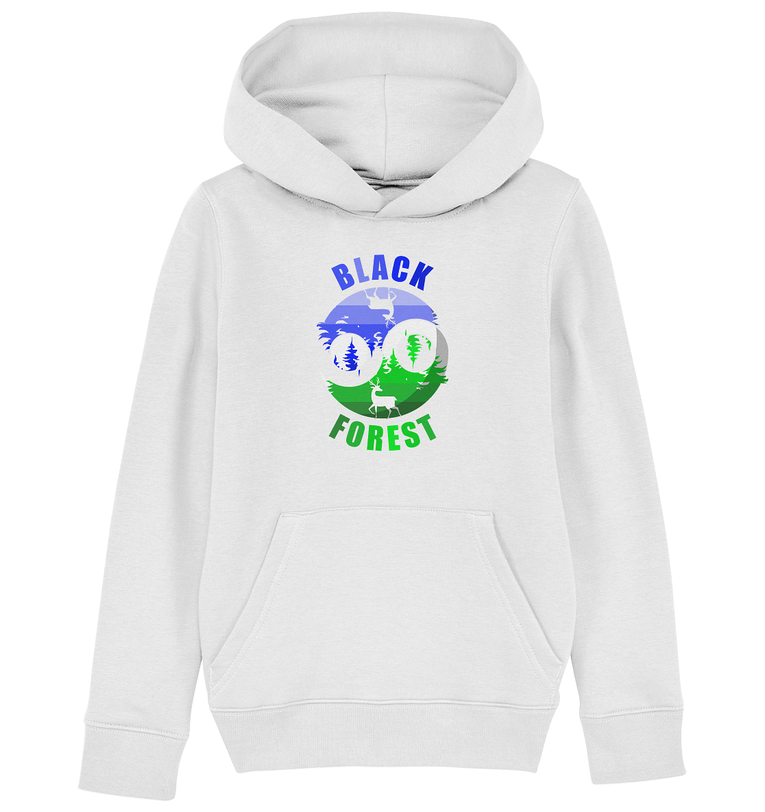 Black Forest Yin And Yang | Bio Kinderhoodie Organic