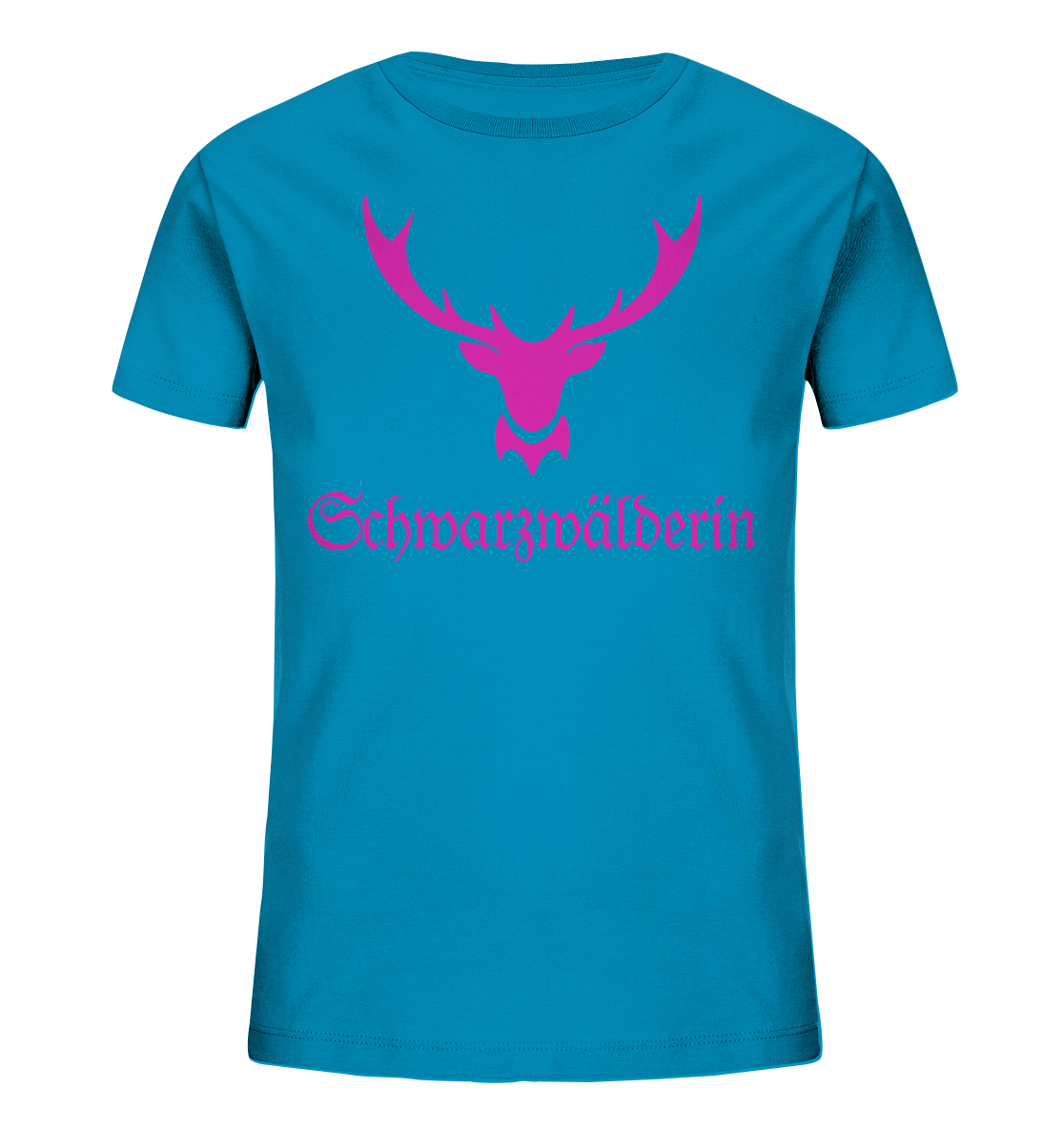 Schwarzwälderin Hirschgeweih | Organic Kinder T-Shirt