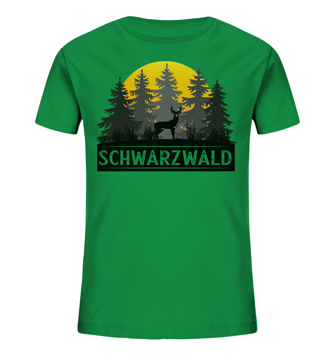 Schwarzwald Sonnenuntergang | Organic Kinder T-Shirt