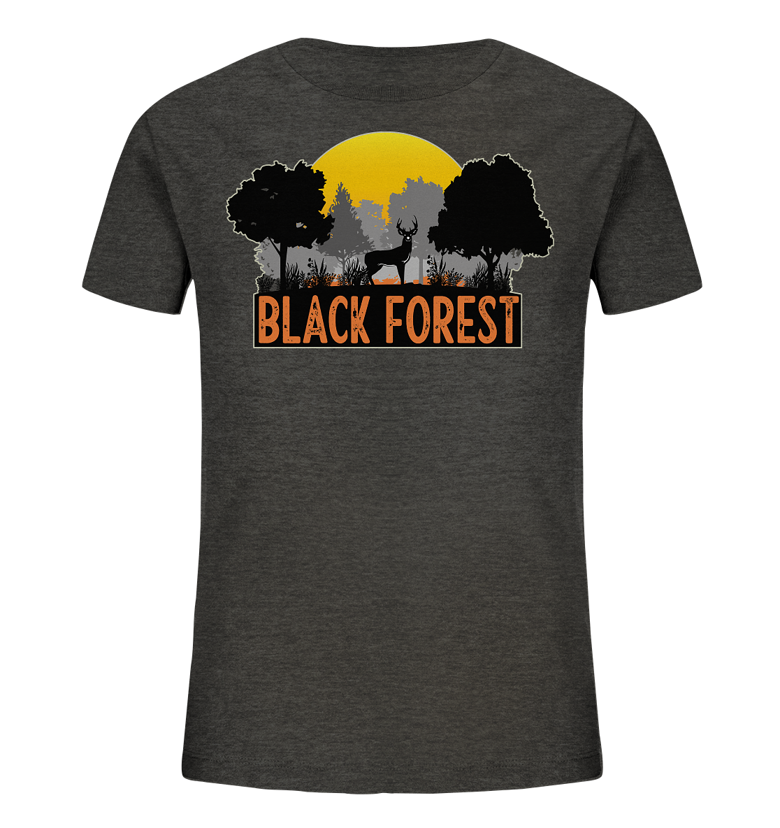 Black Forest Hirsch | Organic Kinder T-Shirt