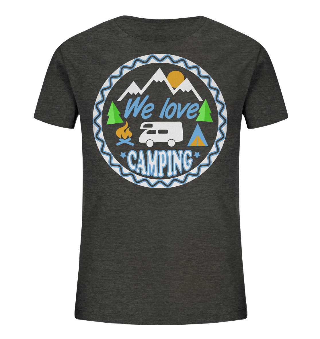 We Love Camping | Organic Kinder T-Shirt