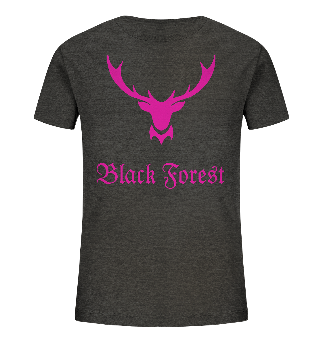 Black Forest Hirschgeweih | Bio Kinder T-Shirt Organic 98-164