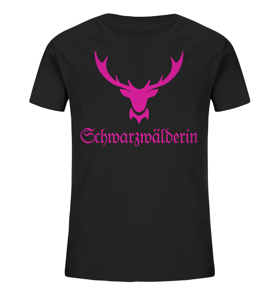 Schwarzwälderin Hirschgeweih | Organic Kinder T-Shirt