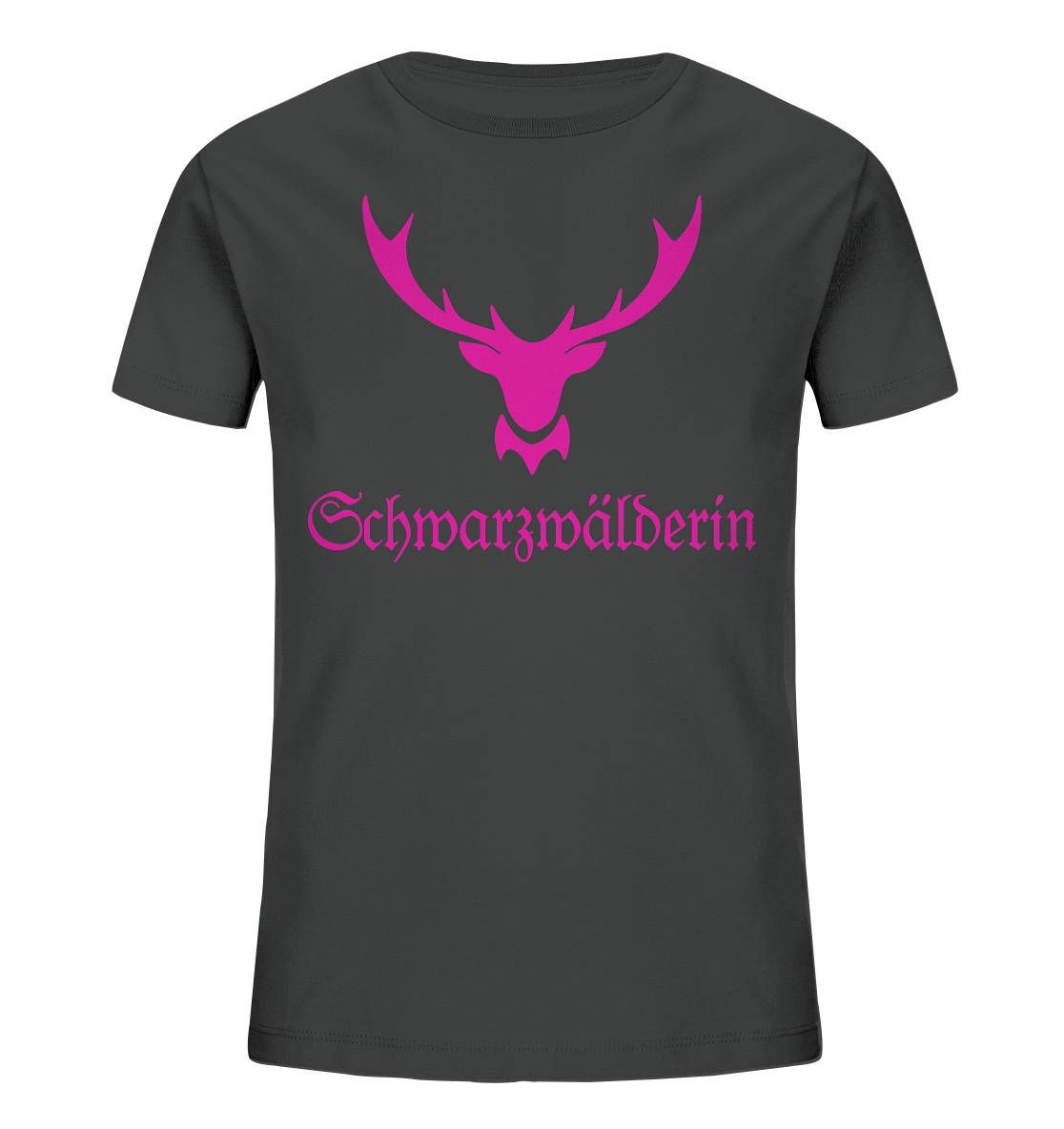 Schwarzwälderin Hirschgeweih | Organic Kinder T-Shirt