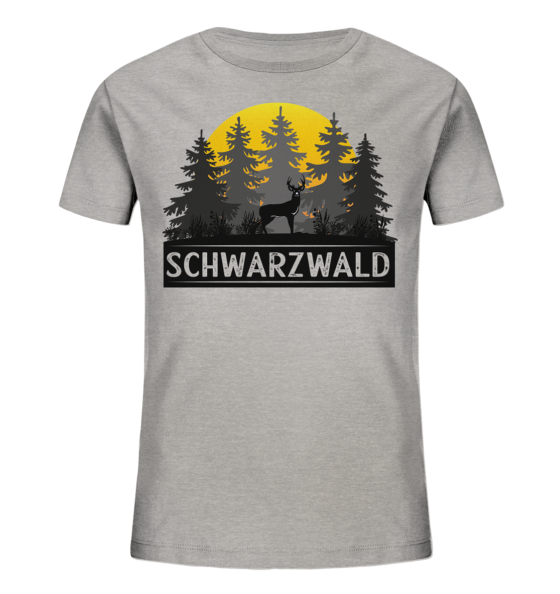 Schwarzwald Sonnenuntergang | Organic Kinder T-Shirt