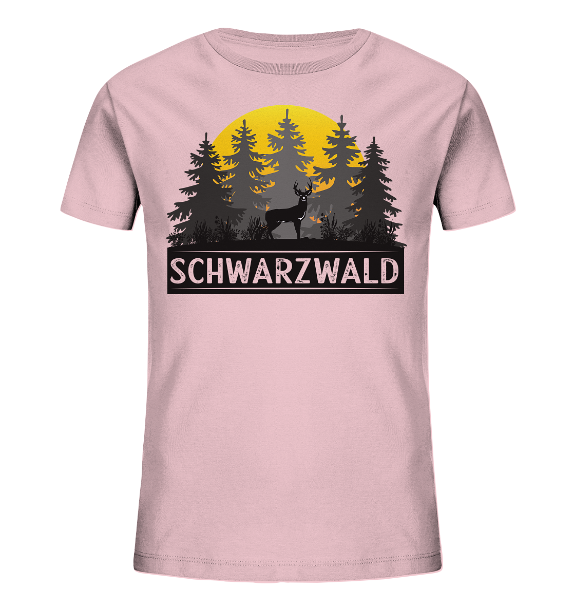 Schwarzwald Sonnenuntergang | Organic Kinder T-Shirt