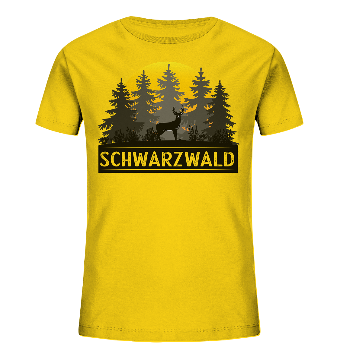 Schwarzwald Sonnenuntergang | Organic Kinder T-Shirt