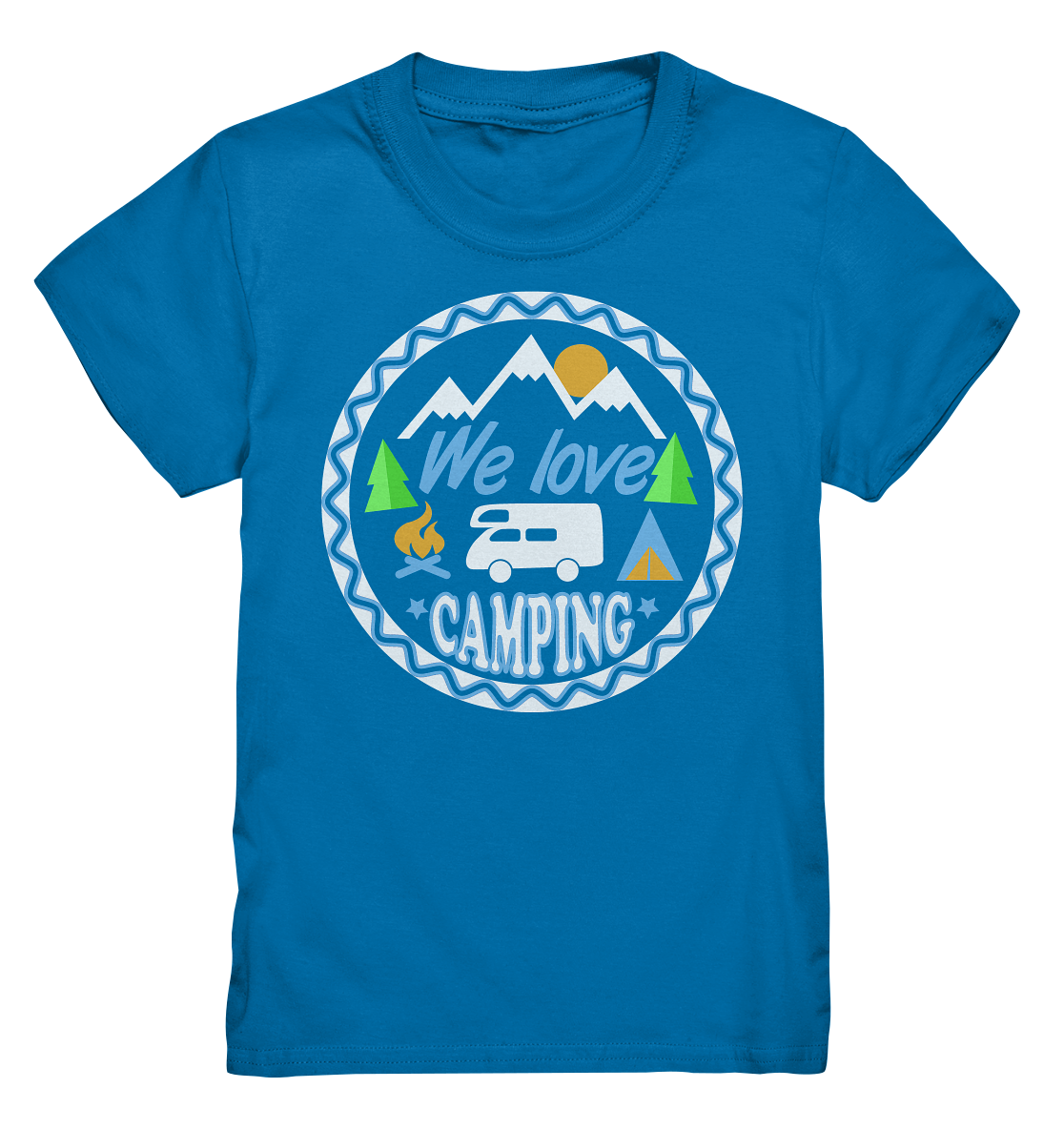 We Love Camping | Organic Kinder T-Shirt
