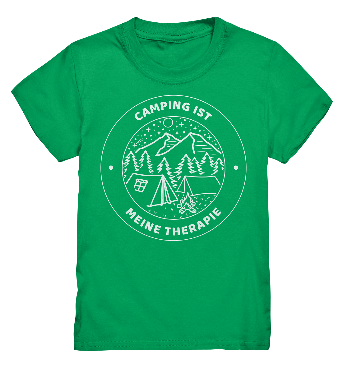 Camping ist meine Therapie | Kinder T-Shirt