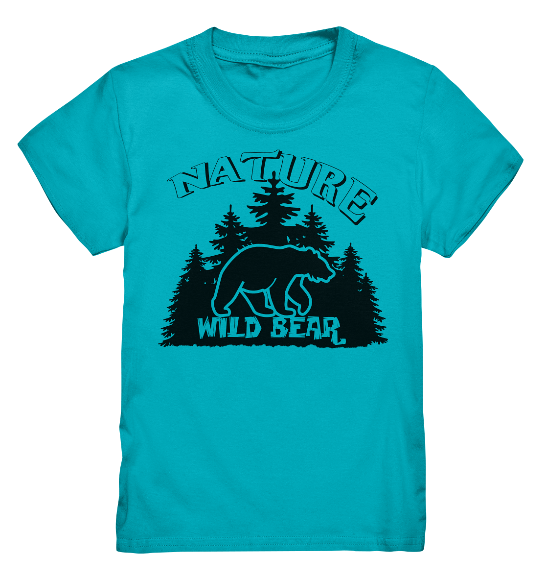 Nature Wild Bear | Organic Kinder T-Shirt
