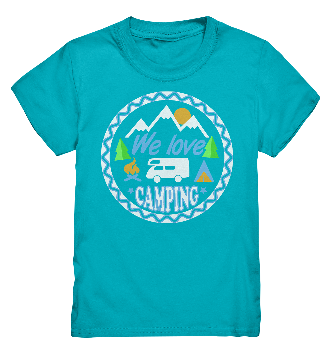 We Love Camping | Organic Kinder T-Shirt