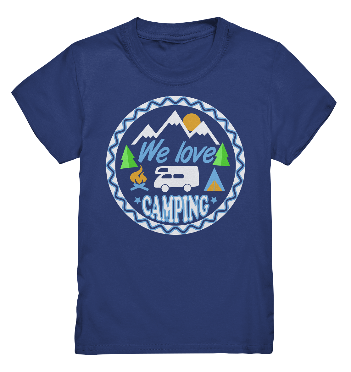 We Love Camping | Organic Kinder T-Shirt