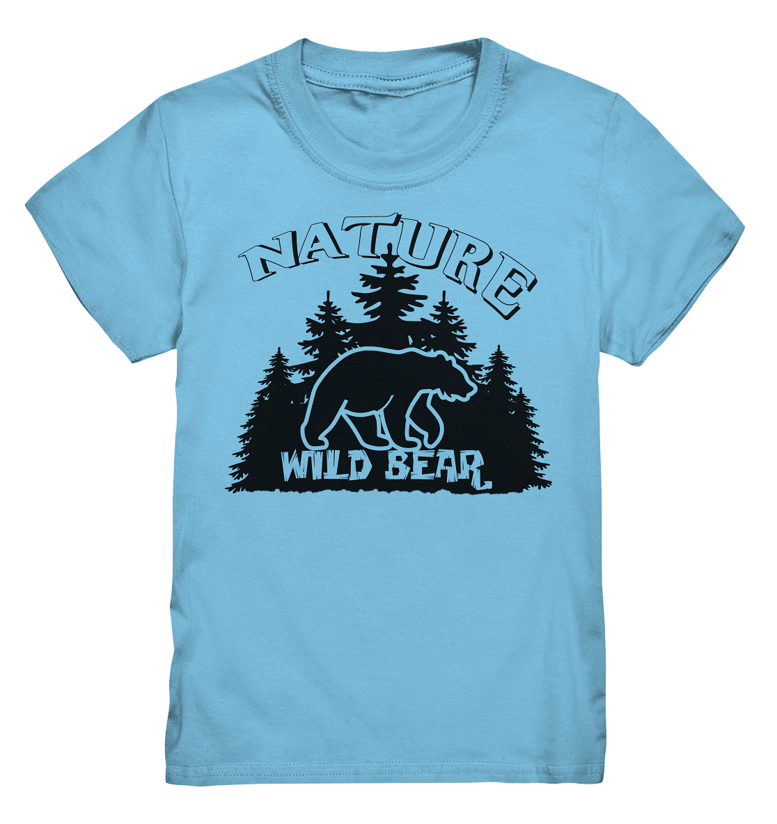 Nature Wild Bear | Organic Kinder T-Shirt