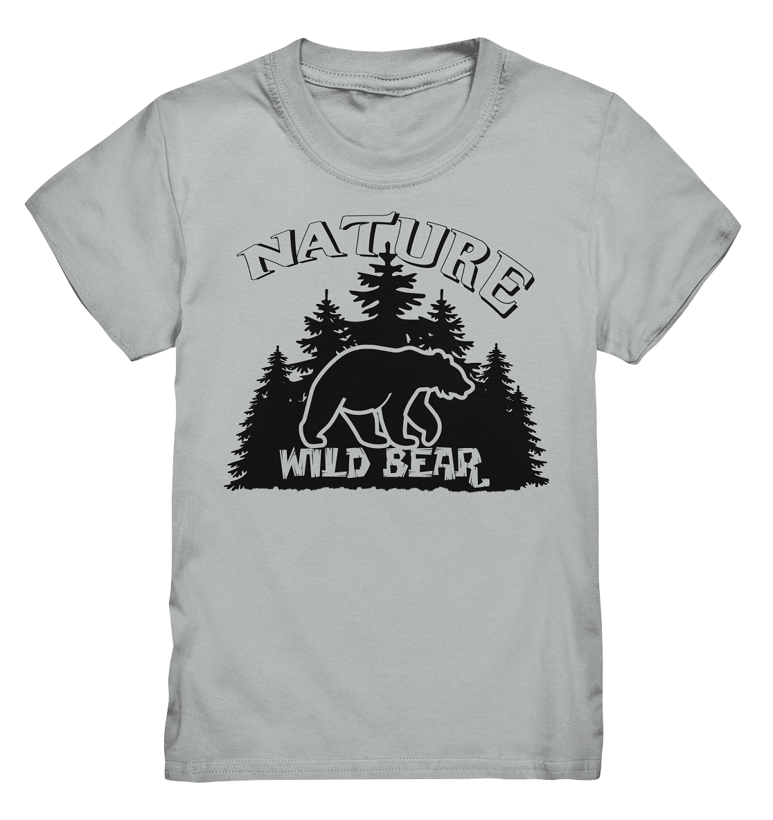 Nature Wild Bear | Organic Kinder T-Shirt