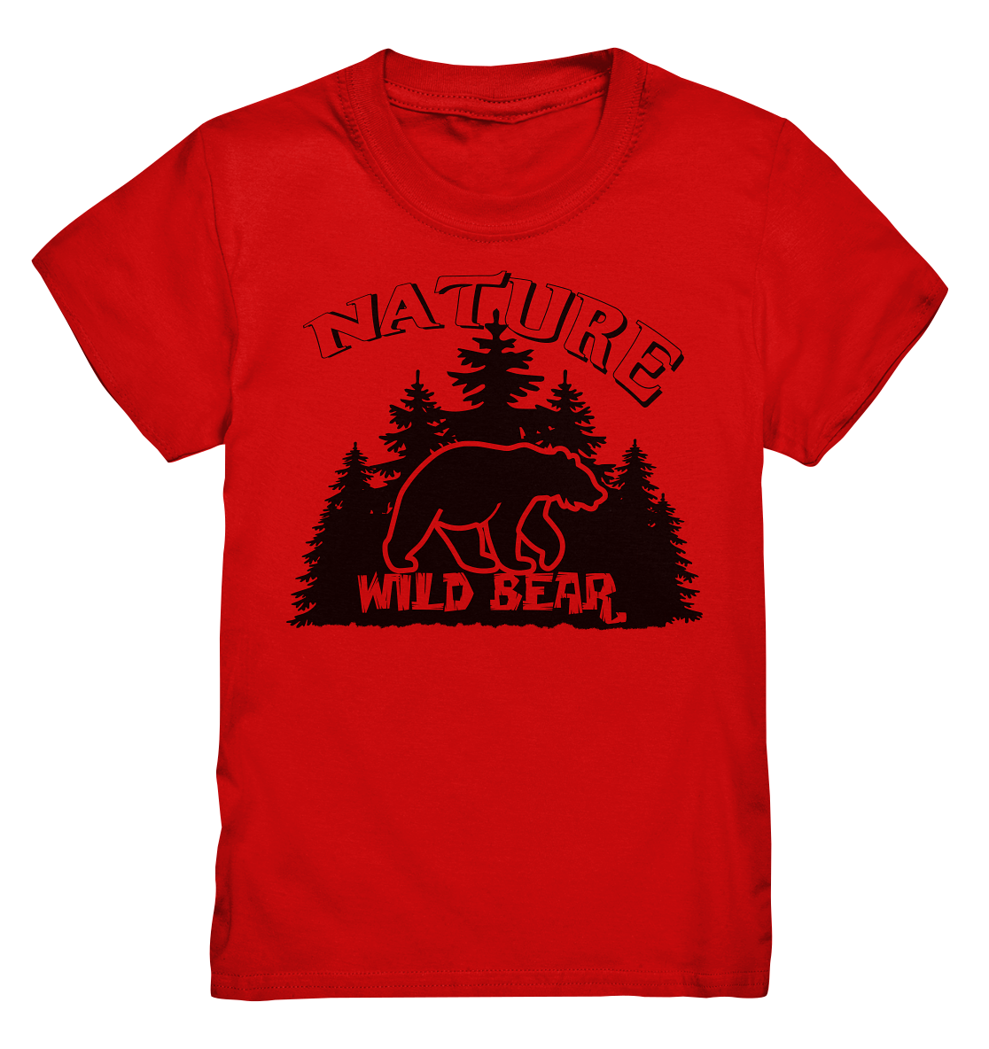 Nature Wild Bear | Organic Kinder T-Shirt